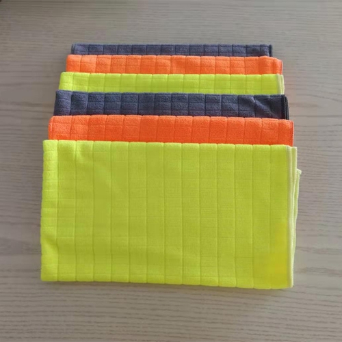 Microfiber Grid cleaning towel